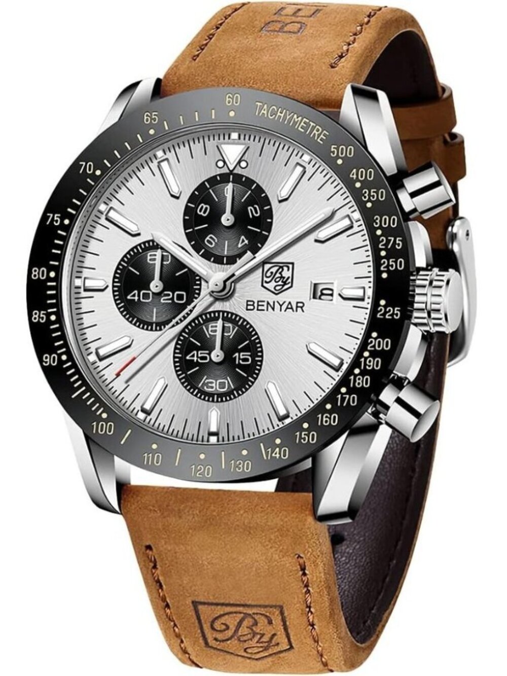 ⚡Watches for Men Analog Quartz Chronograph 30M Waterproof Elegant Gift Luminous